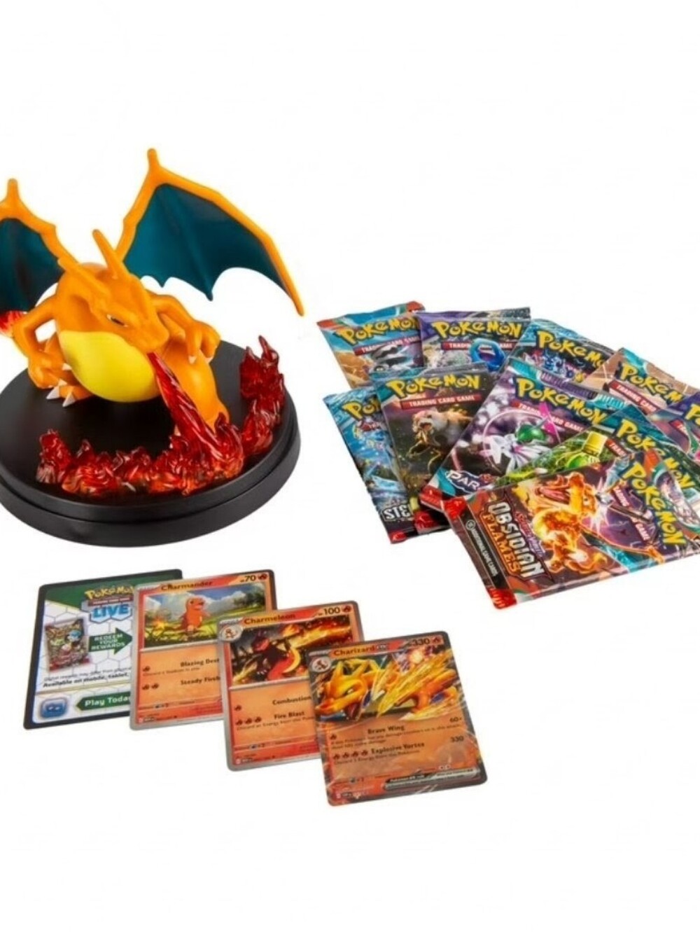 Pokemon TCG: Charizard ex Super-Premium Collection Kit Promo Box English - Picture 6 of 8